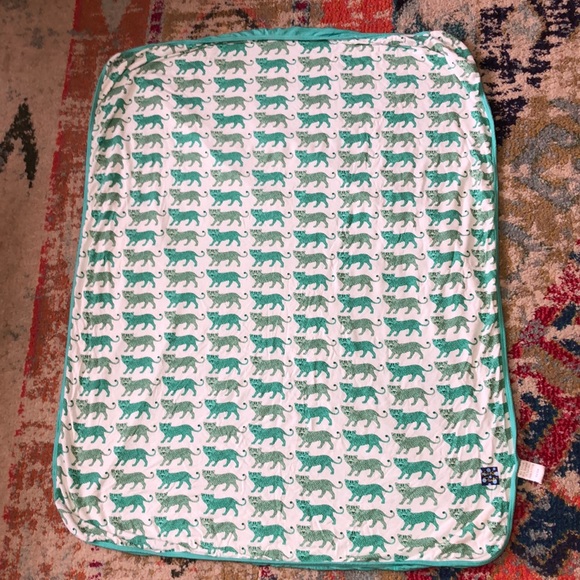 Kickee pants stroller blanket natural leopard - Picture 2 of 4